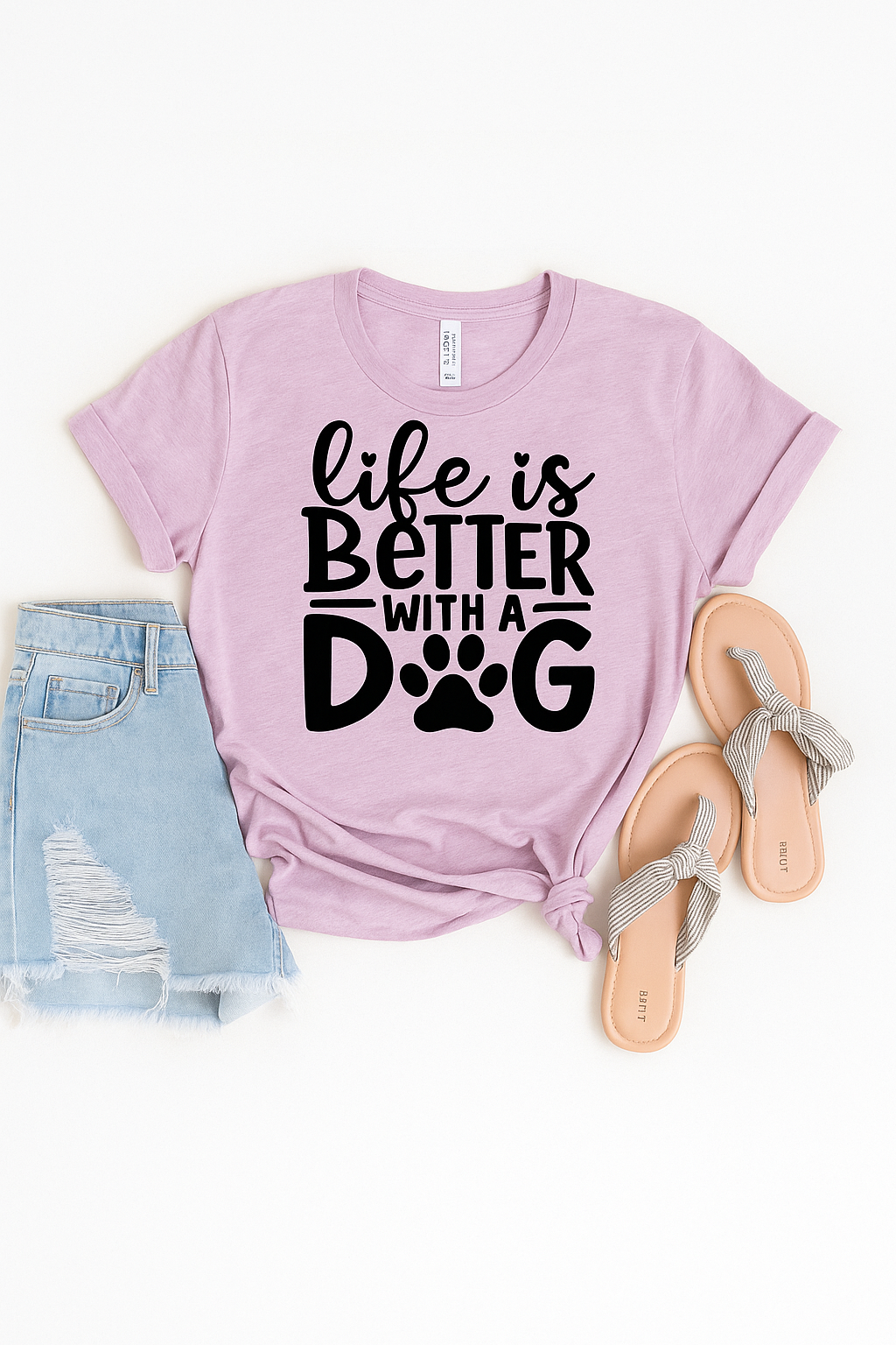 Life Is Better With A Dog T-shirt