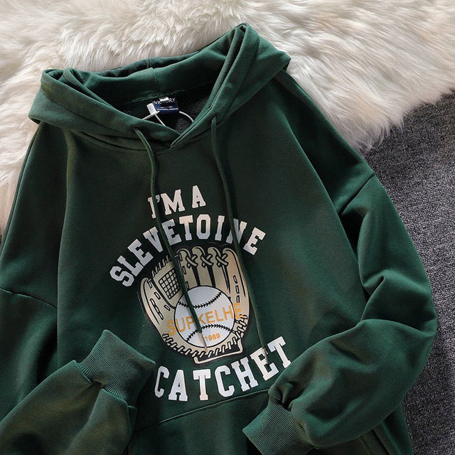Men's Oversized Hooded Sweatshirt for Fall/Winter